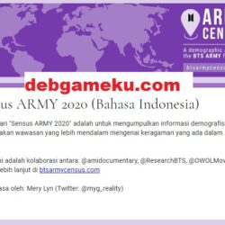 Census Army BTS 2020 Bahasa Indonesia