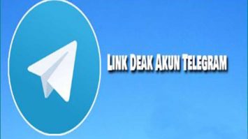 Penjelasan Link Deak Akun Telegram Sementara Atau