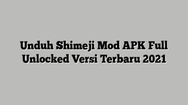 Download Shimeji Mod Apk Terbaru