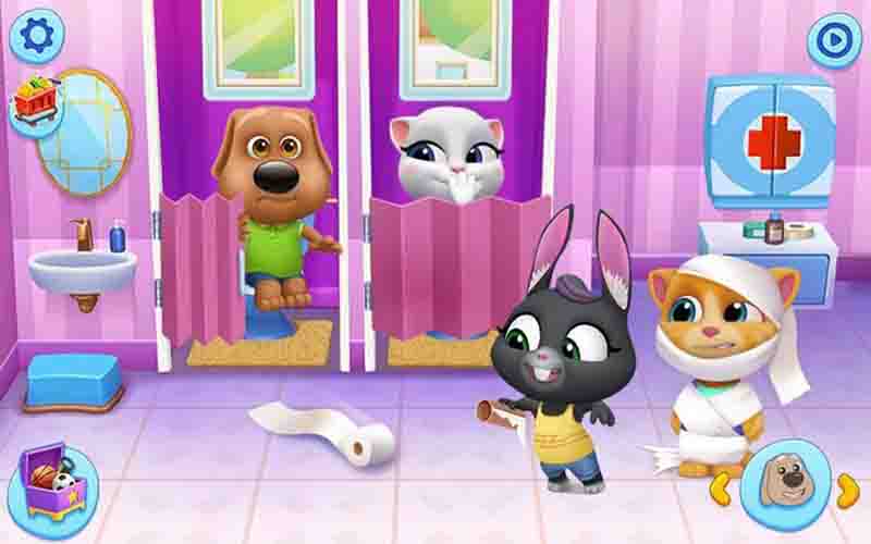 Download My Talking Tom Friends Mod Apk Terbaru 2022