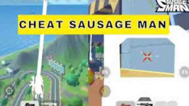 Cara Cheat Sausage Man Auto Headshot Auto Win