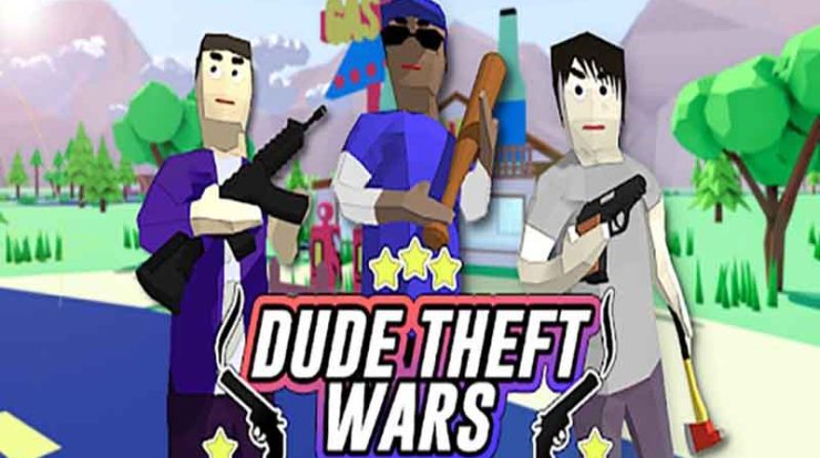 Download Dude Theft Wars Mod Apk Versi Terbaru Untuk Android  Debgameku