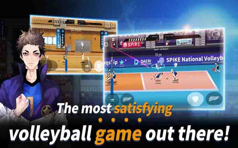 Download The Spike Volleyball Story Mod Apk  v1.4.4 Terbaru 2022