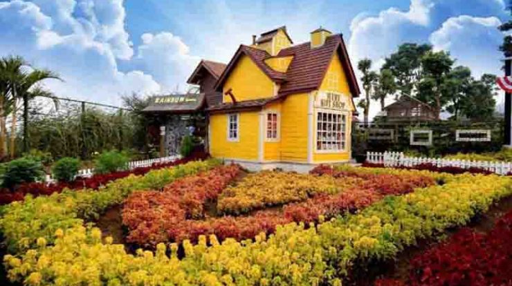 Rainbow Garden, Taman Bunga Hits di Lembang Bandung