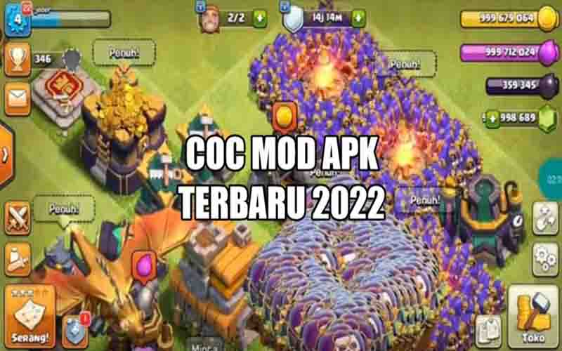 Download COC Mod Apk Unlimited Gems Terbaru 2022