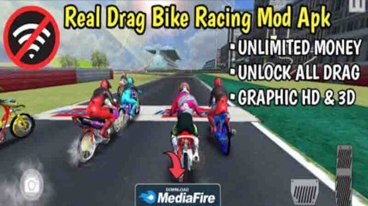 Download Real Drag Bike Racing Mod Apk Terbaru 2022