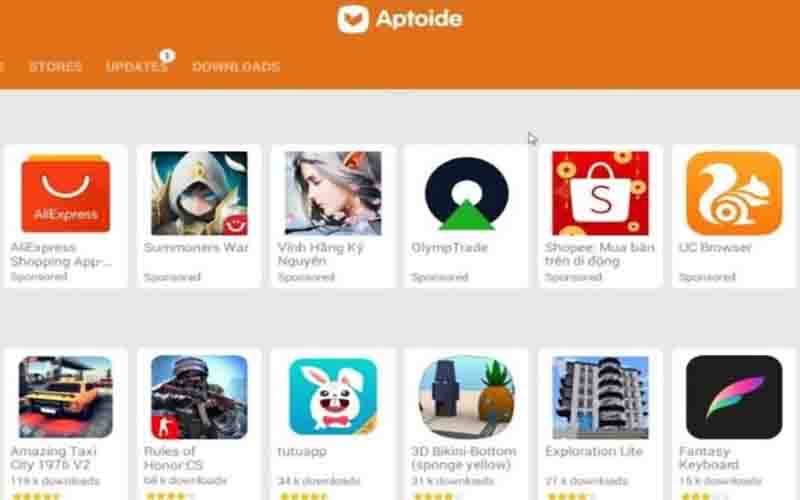 Download Aptoide Apk Versi Terbaru 2023