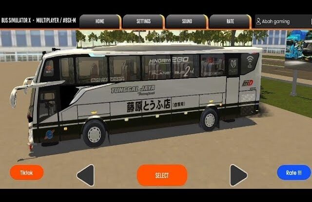 Livery Bus Simulator X Multiplayer JB5 Untuk Tampilan Kustom Game, Simulasi